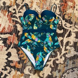 New, push-up one piece swimsuit